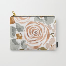 Louisa Floral Art Painting Carry-All Pouch