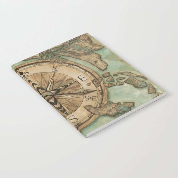 Nautical Compass Notebook