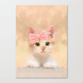 Kiki Kitten Canvas Print