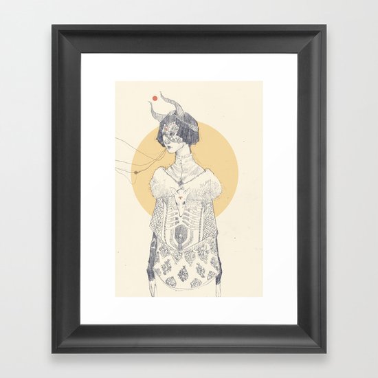 Echoed Framed Art Print