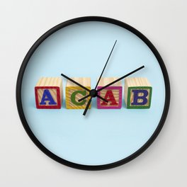 acab Wall Clock
