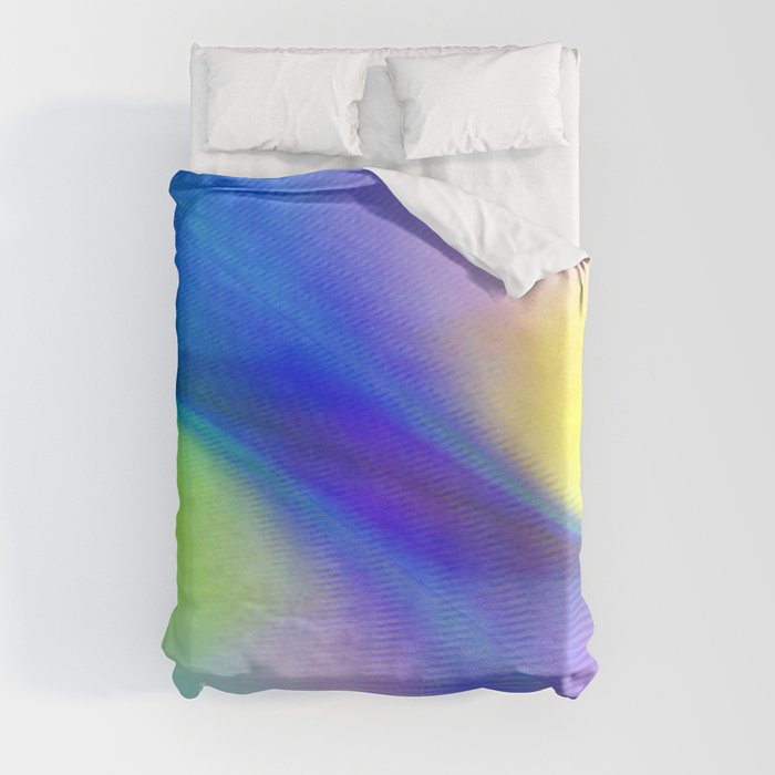 Multicolored abstract 2016 / 004  Duvet Cover