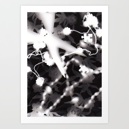 Photogram Art Print