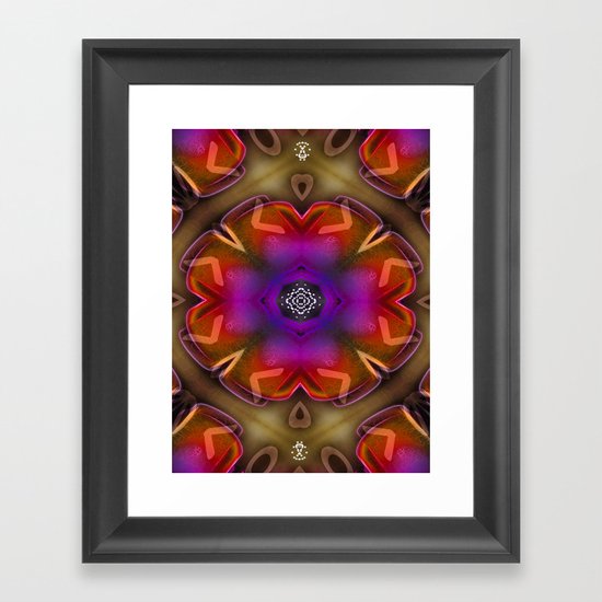 Mandala 8 Framed Art Print