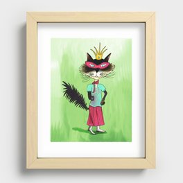 'Magdalena Goes Incognito' Recessed Framed Print