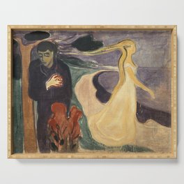 Edvard Munch Separation Serving Tray