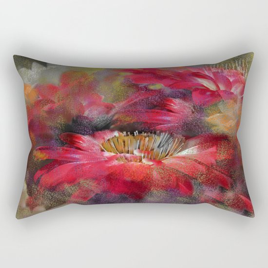 Gerbera mystery(magical). Rectangular Pillow