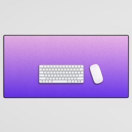  Purple Ombre Gradient Glitter Pattern Desk Mat