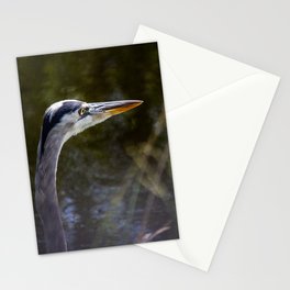Blue Heron Stationery Card