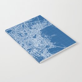 Tehran City Map of Iran - Blueprint Notebook