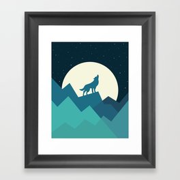 Keep The Wild In You Framed Art Print