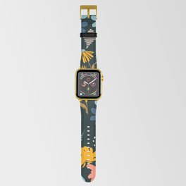 Dark Wildflowers Apple Watch Band