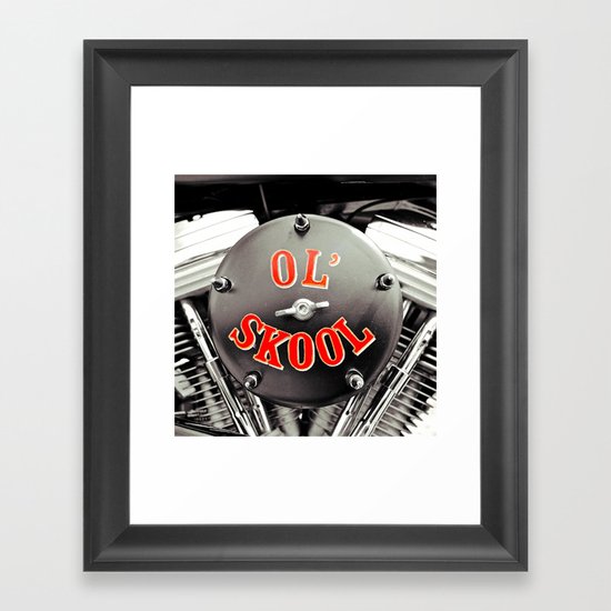 Ol' Skool Framed Art Print