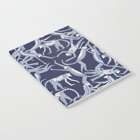 monkey blue Notebook