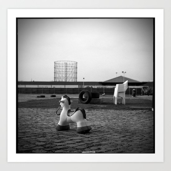Post Atomic Urban Decadence Art Print