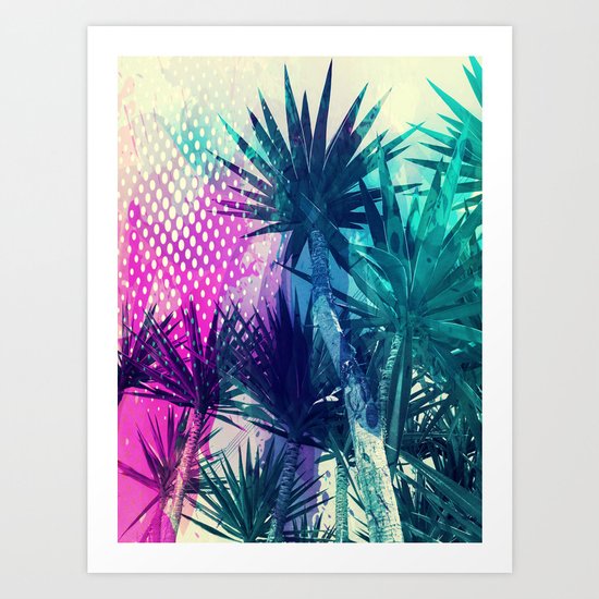 Tropical Explosion Art Print