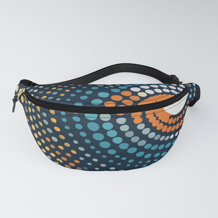 Dotted Contemporary Colors Minimal Pattern Fanny Pack