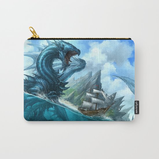 Blue Dragon Carry-All Pouch