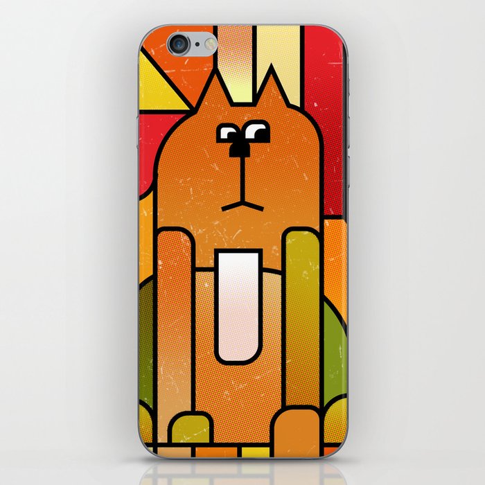 Why is the cat hidden? iPhone Skin
