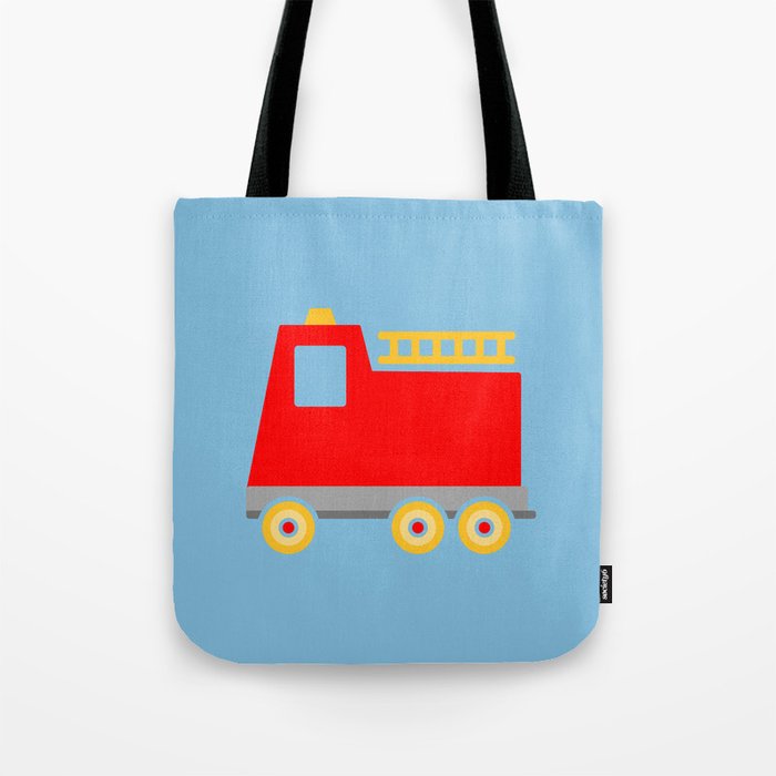 Fire Superhero Tote Bag