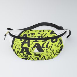 Letter A Fanny Pack