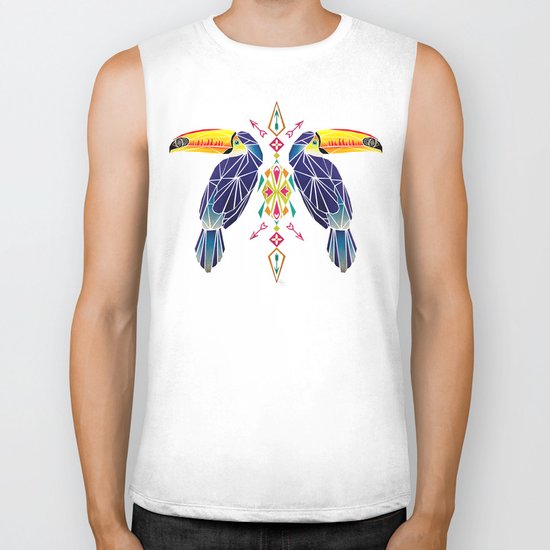 toucan Biker Tank