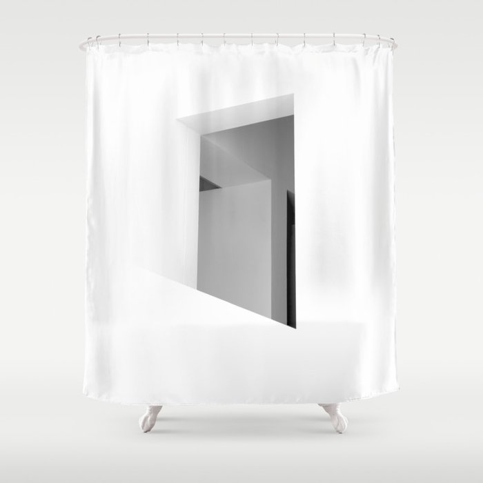 There. Macba, Barcelona Shower Curtain