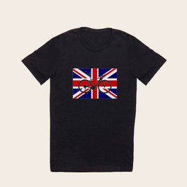 Cycling Union Jack Flag T Shirt