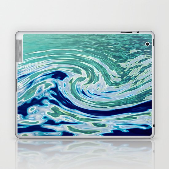 OCEAN ABSTRACT 2 Laptop & iPad Skin