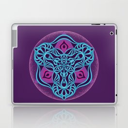 Purple Tiger Mandala  Laptop Skin