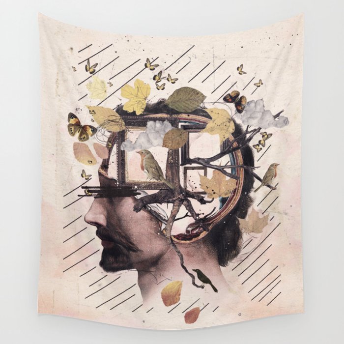 the home inside my head Wall Tapestry