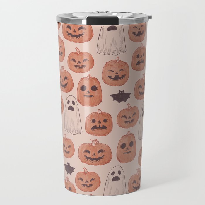 Spooky Pumpkin Patch Travel Mug