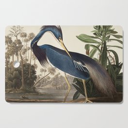 Louisiana Heron from Birds of America (1827) by John James Audubon Cutting Board