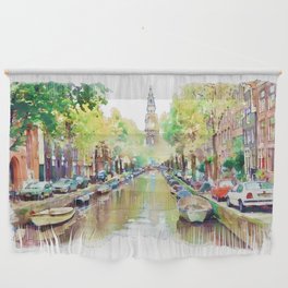 Amsterdam Canal 2 Wall Hanging