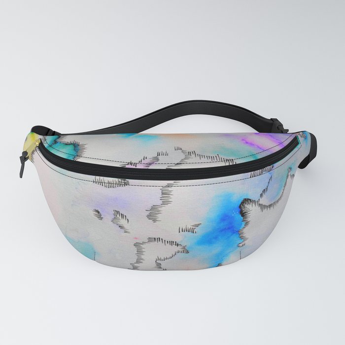 Structured Clouds Fanny Pack