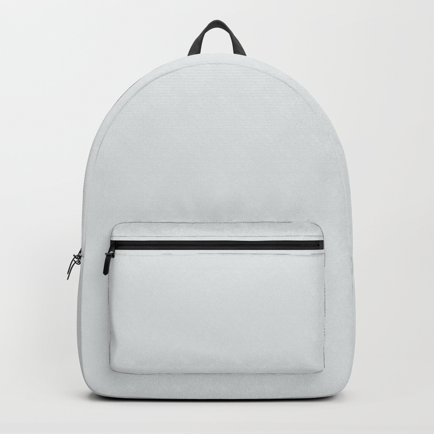 light gray backpack