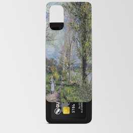 Alfred Sisley - Banks of the Seine at By Android Card Case