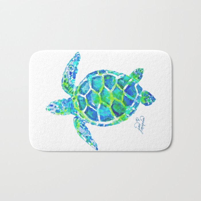 Sea turtle Bath Mat