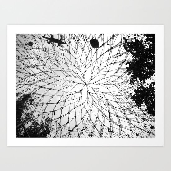 Connected Art Print