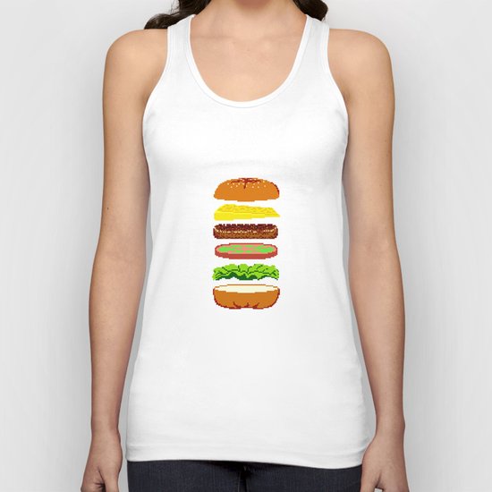 Cheeseburger Unisex Tank Top