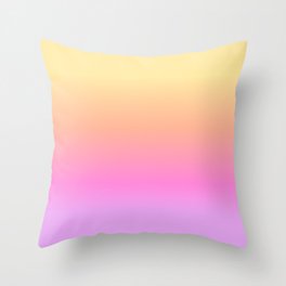 Summer Sunrise Throw Pillow