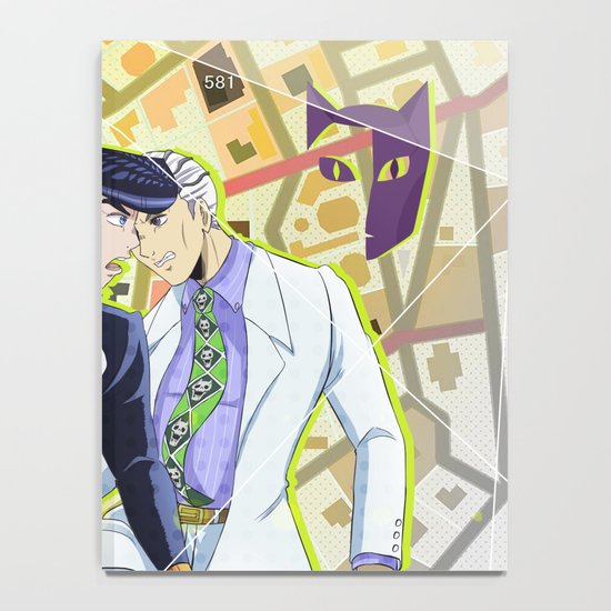 Josuke Vs Kira Jjba Notebook By Chisueo Society6