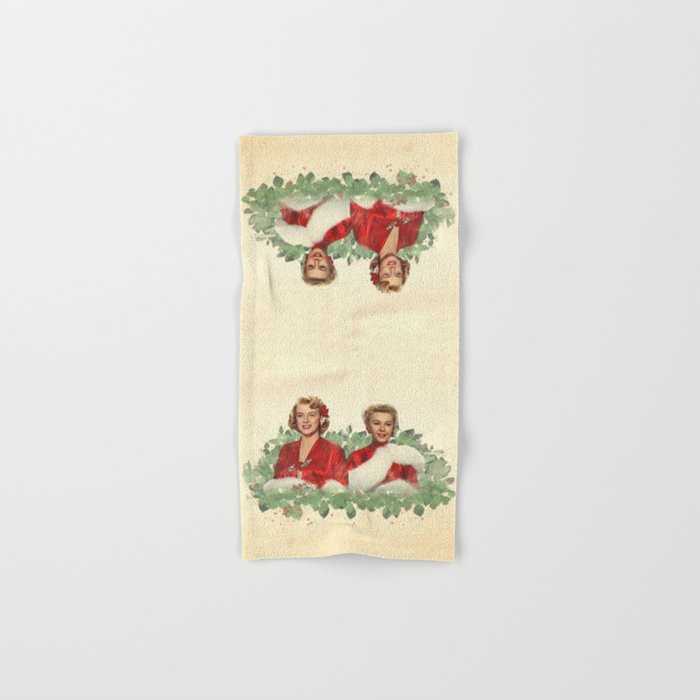 Sisters - A Merry White Christmas Hand & Bath Towel Hand & Bath Towel
