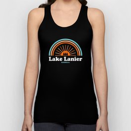 Lake Lanier Georgia Rainbow Unisex Tank Top