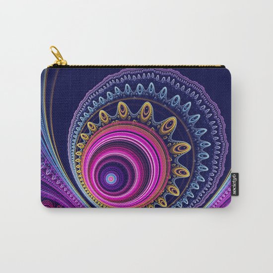 Colourful circles and patterns Carry-All Pouch