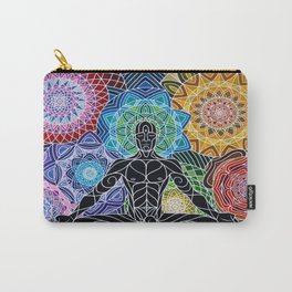 Vajra Nature  Carry-All Pouch | Abstract, Pop Surrealism, Painting, Nature 