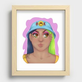 Who Is She?? Recessed Framed Print