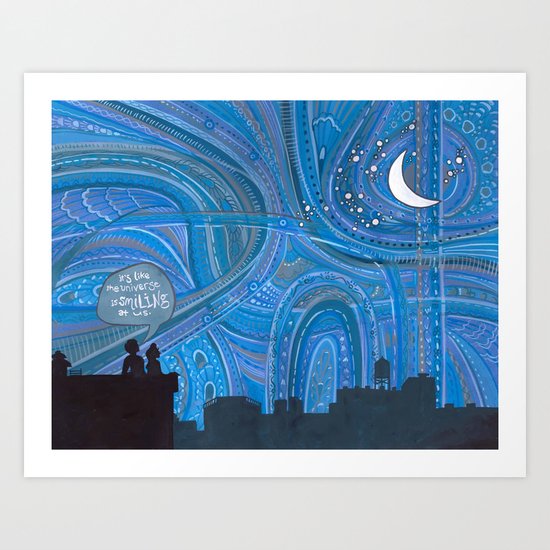Brooklyn Sky Art Print