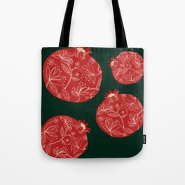 Pomegranate pattern Tote Bag