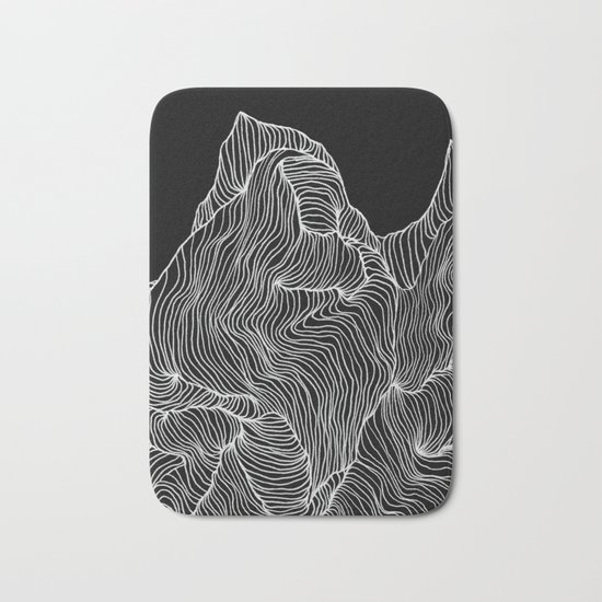 Inverted Crevice Bath Mat